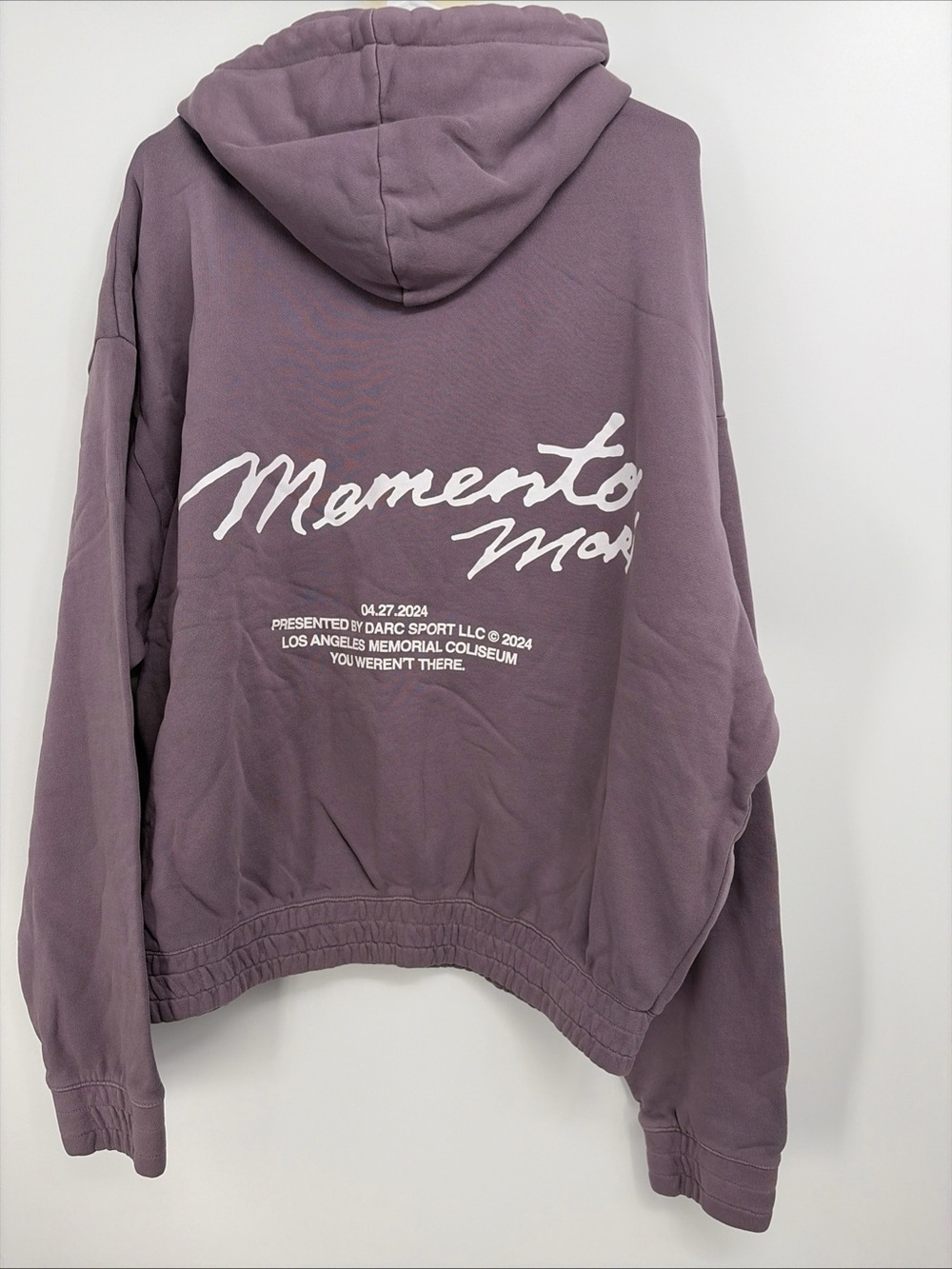 Darc Sport Memento Mori Zip Up Hoodie - Sz M Limited Edition New jacket - Picture 4 of 4